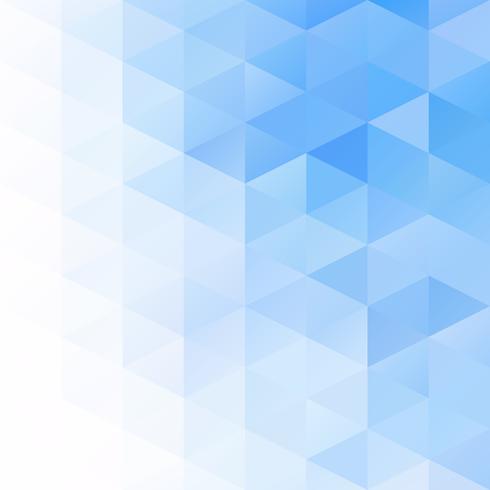 Blue Grid Mosaic Background, Creative Design Templates vector