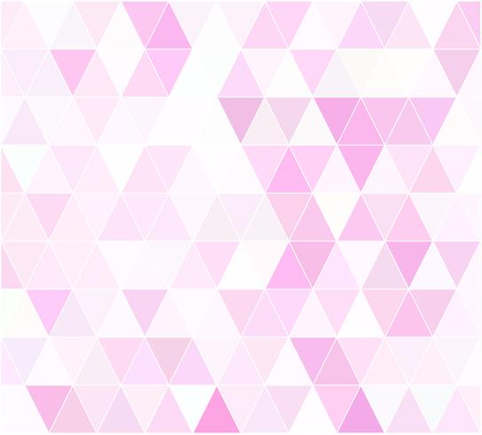 Fondo mosaico de rejilla rosa, plantillas de diseño creativo vector