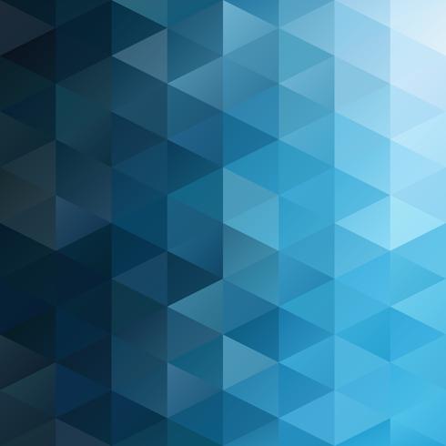 Blue Grid Mosaic Background, Creative Design Templates vector