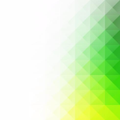 Green Grid Mosaic Background, Creative Design Templates vector