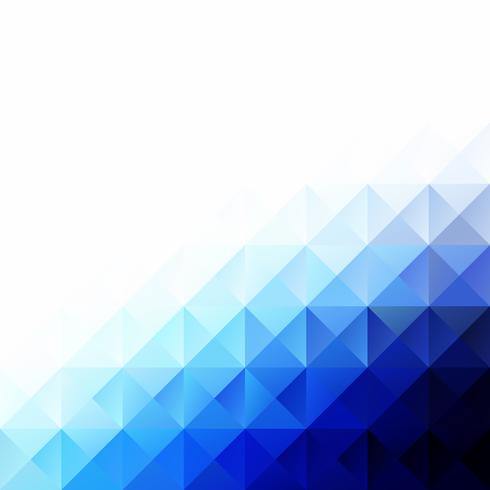 Blue Grid Mosaic Background, Creative Design Templates vector