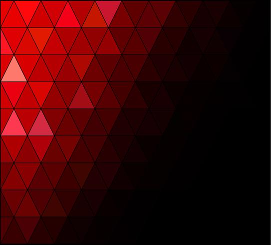 Red Square Grid Mosaic Background, Creative Design Templates vector