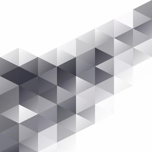 Gray White Grid Mosaic Background, Creative Design Templates vector