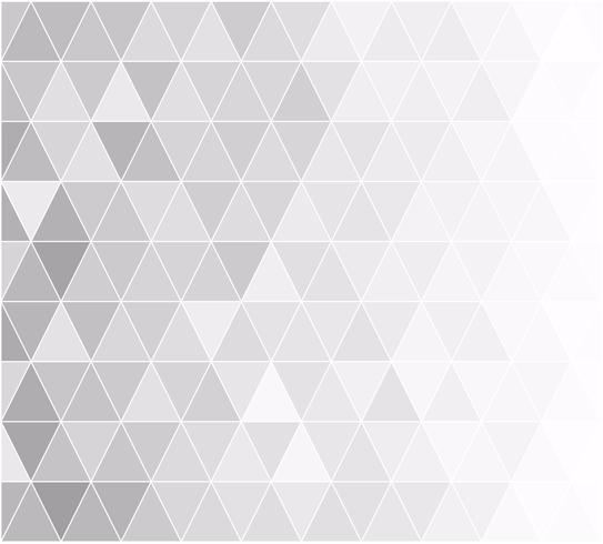 Fondo gris mosaico blanco rejilla, plantillas de diseño creativo vector