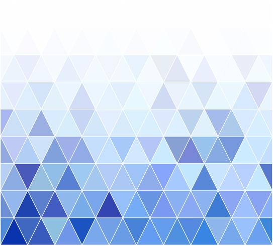 Fondo de mosaico de cuadrícula azul, plantillas de diseño creativo vector