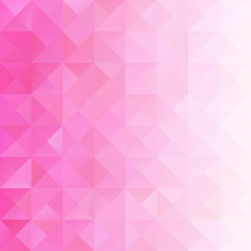 Fondo mosaico de rejilla rosa, plantillas de diseño creativo vector