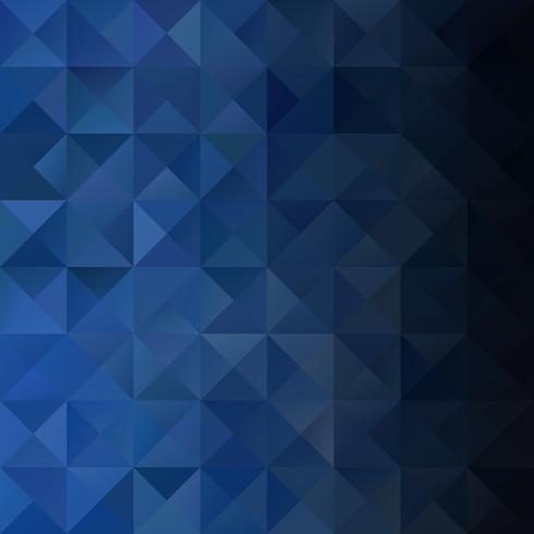 Fondo de mosaico de cuadrícula azul, plantillas de diseño creativo vector