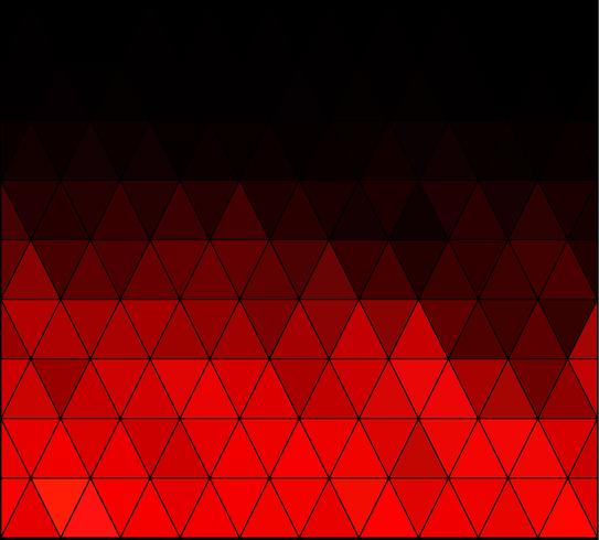 Fondo de mosaico de cuadrícula de color rojo, plantillas de diseño creativo vector