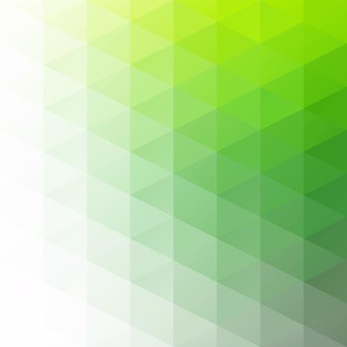 Green Grid Mosaic Background, Creative Design Templates vector