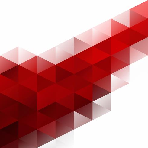 Red Grid Mosaic Background, Creative Design Templates vector