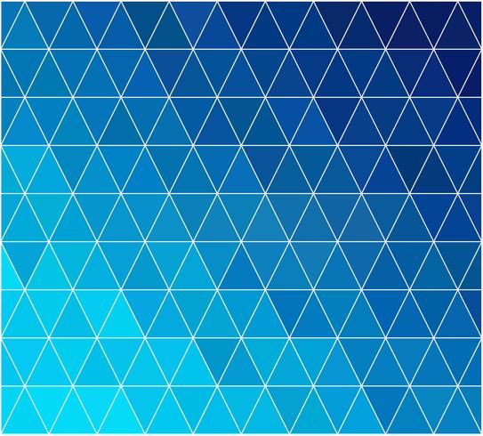 Fondo de mosaico de cuadrícula azul, plantillas de diseño creativo vector