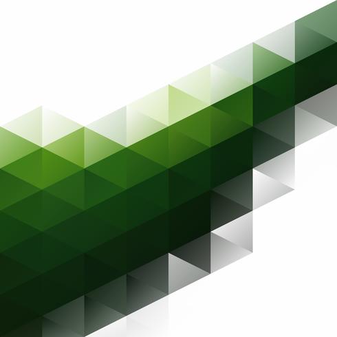 Green Grid Mosaic Background, Creative Design Templates vector