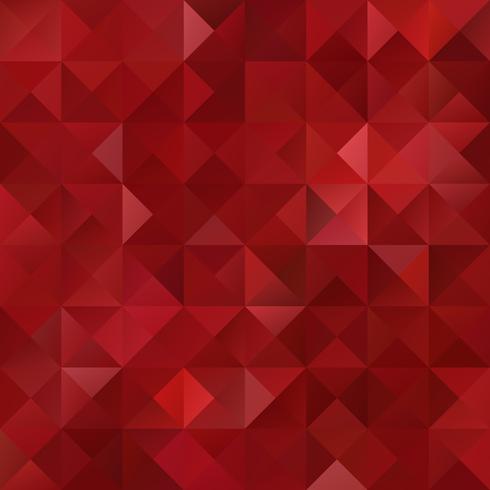 Fondo de mosaico de rejilla roja, plantillas de diseño creativo vector