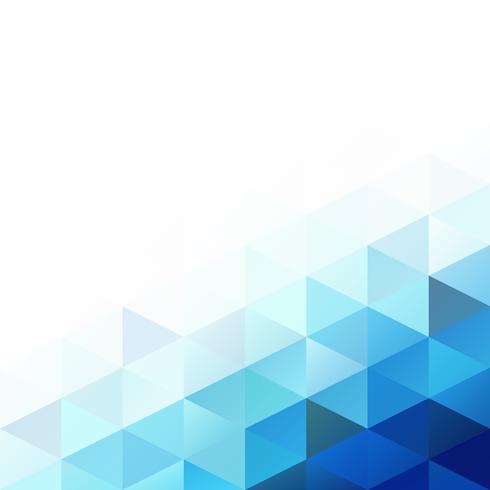 Blue Grid Mosaic Background, Creative Design Templates vector