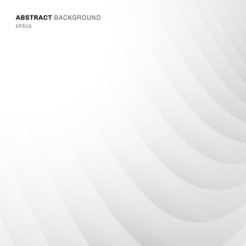 Abstract Geometric Curve Diagonal Pattern White And Gray