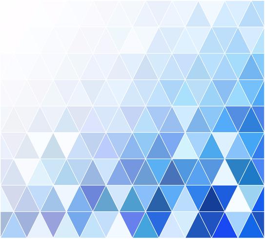 Blue Grid Mosaic Background, Creative Design Templates vector