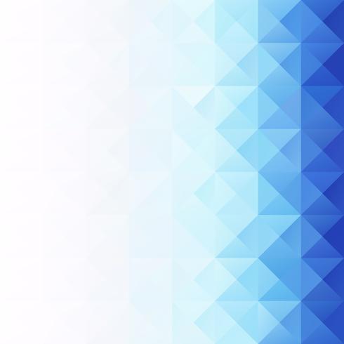 Blue Grid Mosaic Background, Creative Design Templates vector