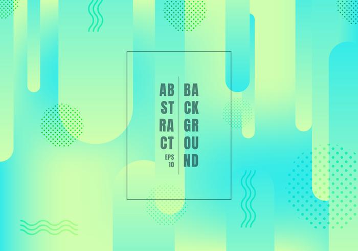 Abstract Rounded Shapes Lines Transition Geometric Vibrant Color