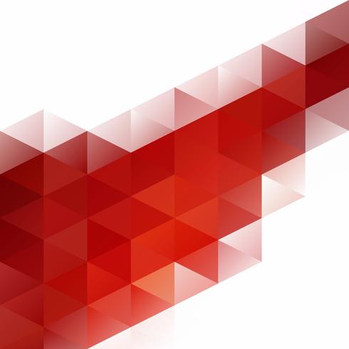 Red Grid Mosaic Background, Creative Design Templates vector