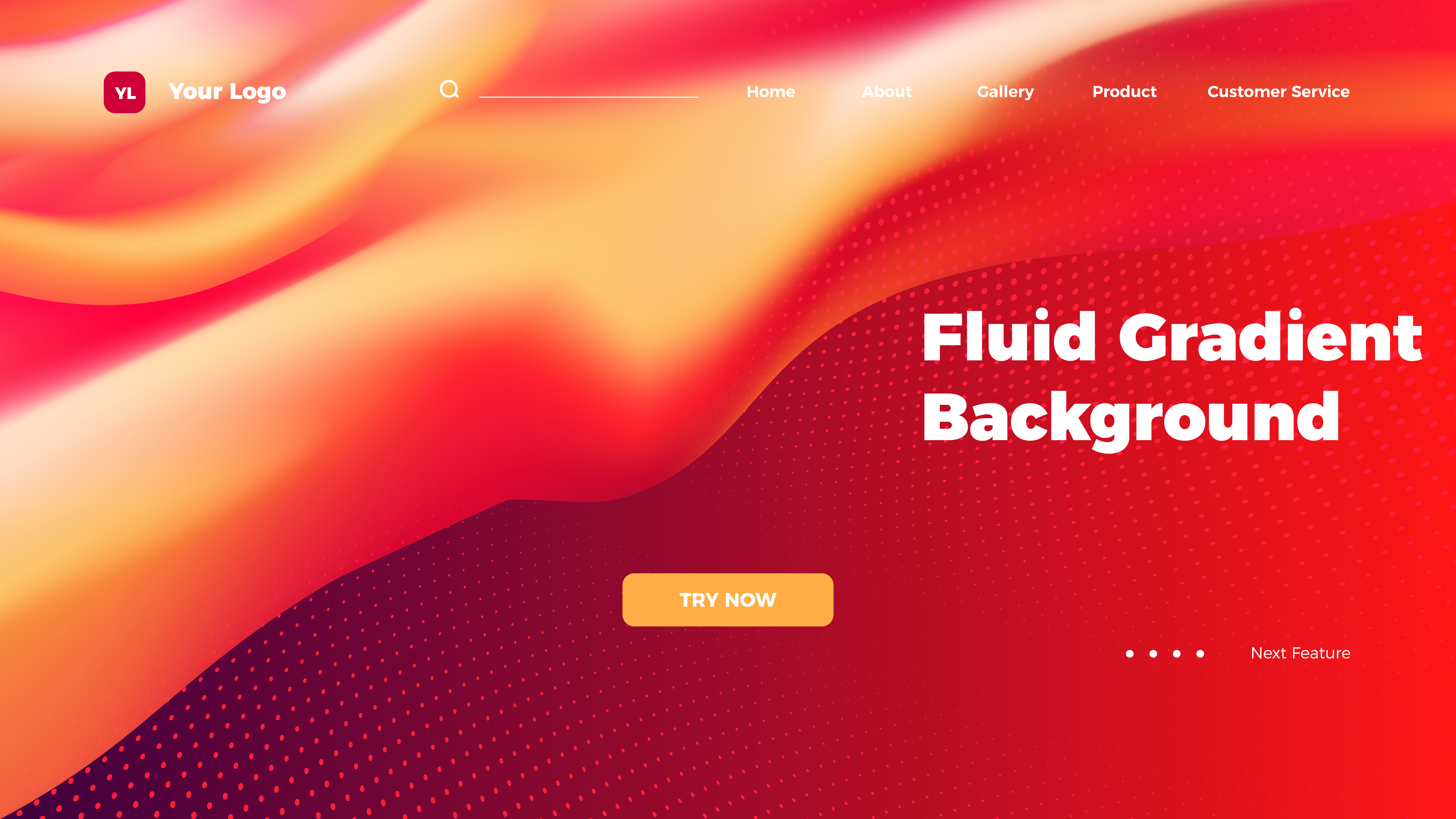 New Landing Page Colors 