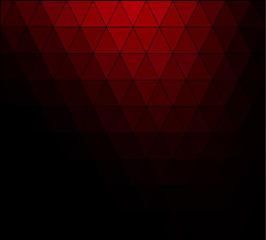 Red Square Grid Mosaic Background, Creative Design Templates vector