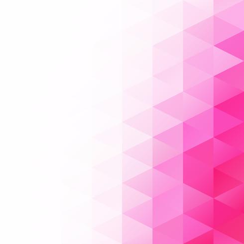 Pink Grid Mosaic Background, Creative Design Templates vector