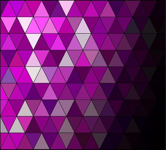 Fondo de mosaico de cuadrícula púrpura, plantillas de diseño creativo vector