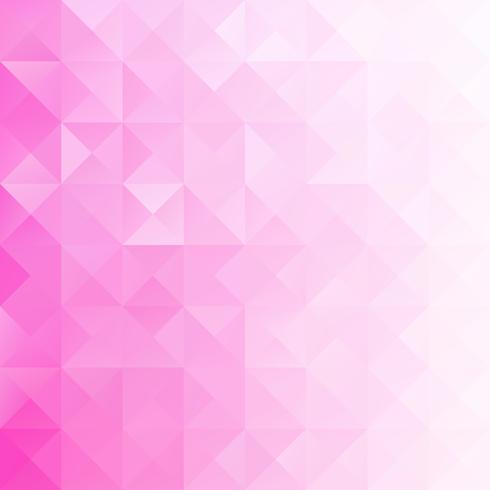 Fondo mosaico de rejilla rosa, plantillas de diseño creativo vector