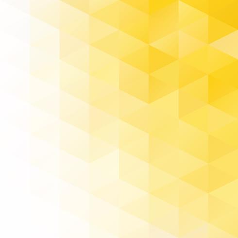 Yellow Grid Mosaic Background, Creative Design Templates vector