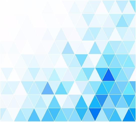 Blue Grid Mosaic Background, Creative Design Templates vector