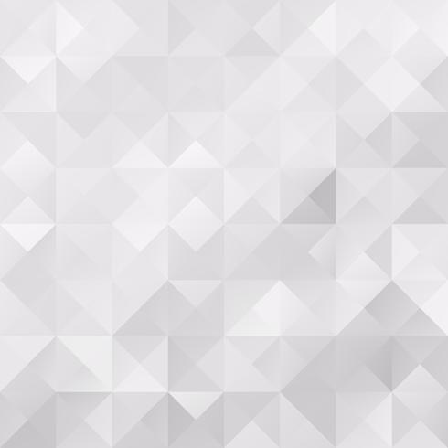 Fondo gris mosaico blanco rejilla, plantillas de diseño creativo vector