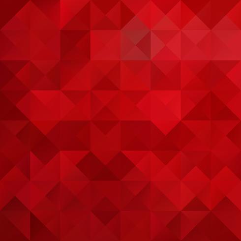 Fondo de mosaico de rejilla roja, plantillas de diseño creativo vector