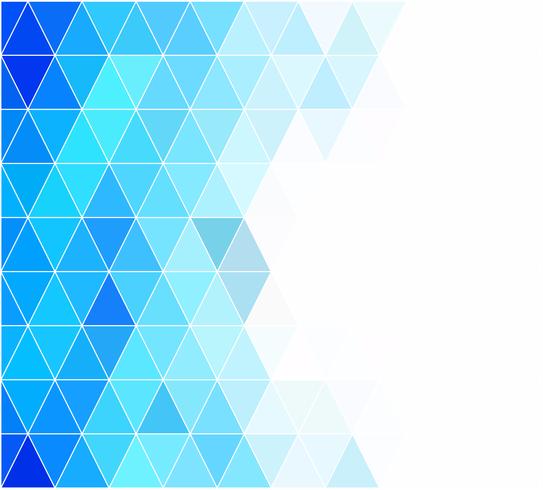 Blue Grid Mosaic Background, Creative Design Templates vector