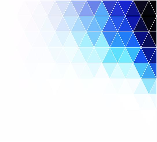 Blue Grid Mosaic Background, Creative Design Templates vector