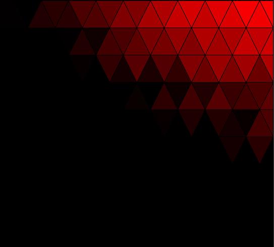 Fondo de mosaico de cuadrícula de color rojo, plantillas de diseño creativo vector