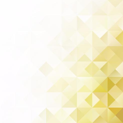 Yellow Grid Mosaic Background, Creative Design Templates vector