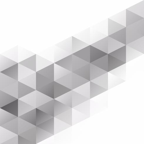 Gray White Grid Mosaic Background, Creative Design Templates vector