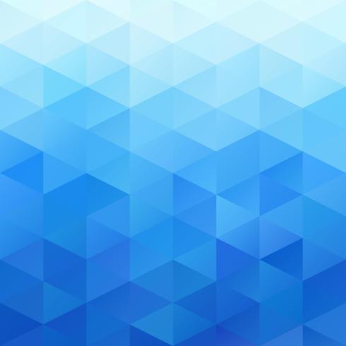 Blue Grid Mosaic Background, Creative Design Templates vector