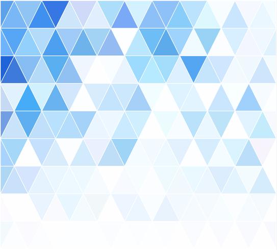 Blue Grid Mosaic Background, Creative Design Templates vector