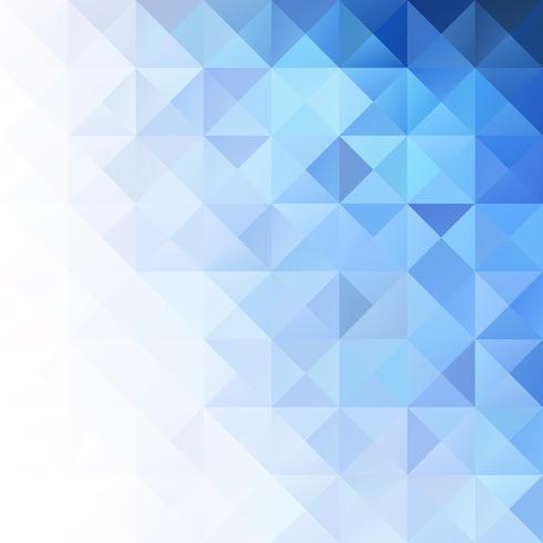 Blue Grid Mosaic Background, Creative Design Templates vector