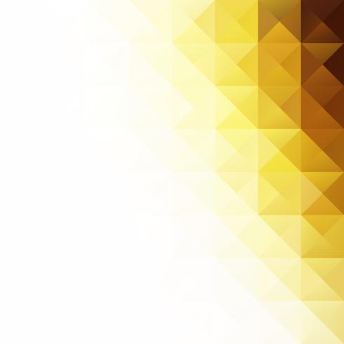 Yellow Grid Mosaic Background, Creative Design Templates vector