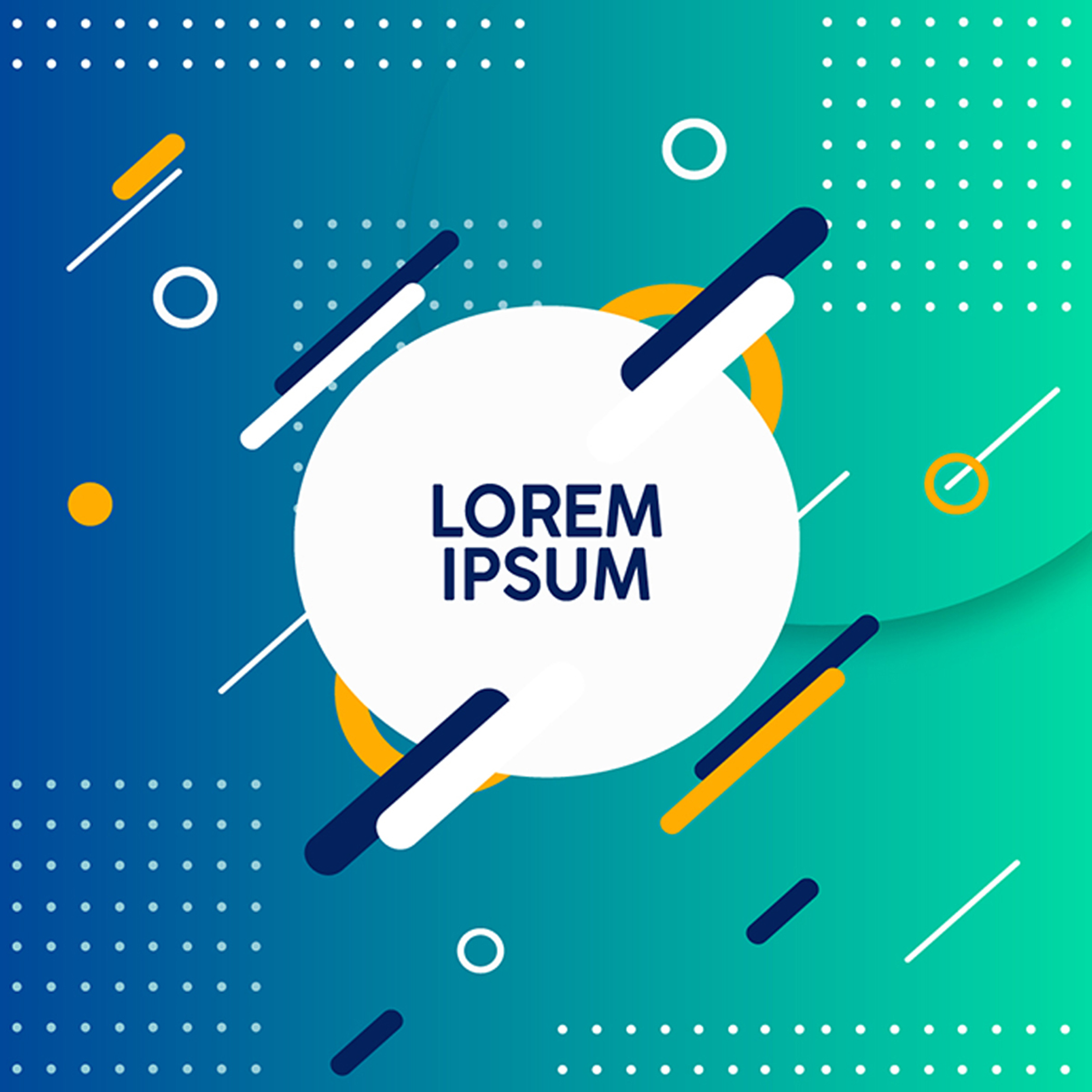 Minimal Creative Modern Abstract Vector Colorful Background