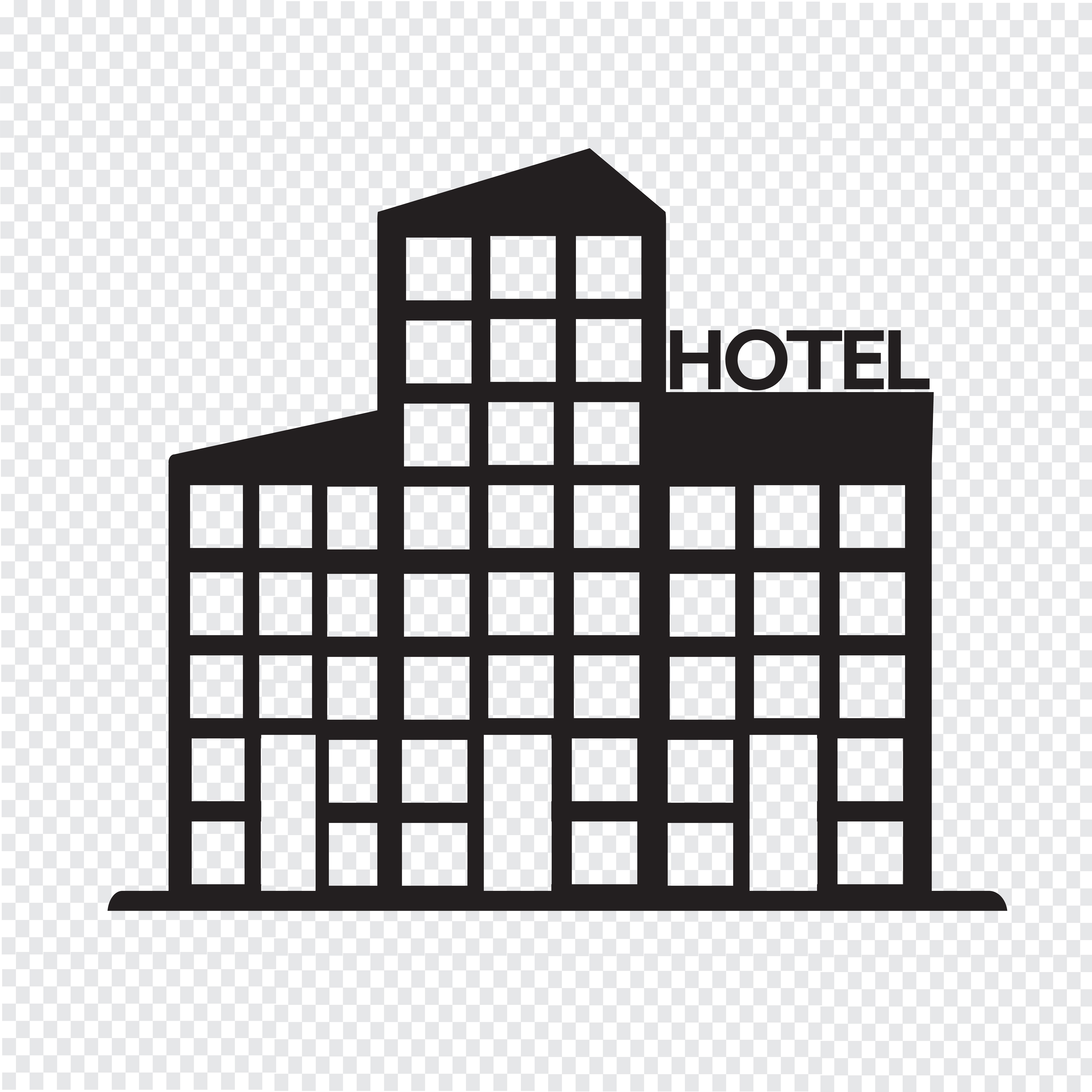 tourist hotel icon