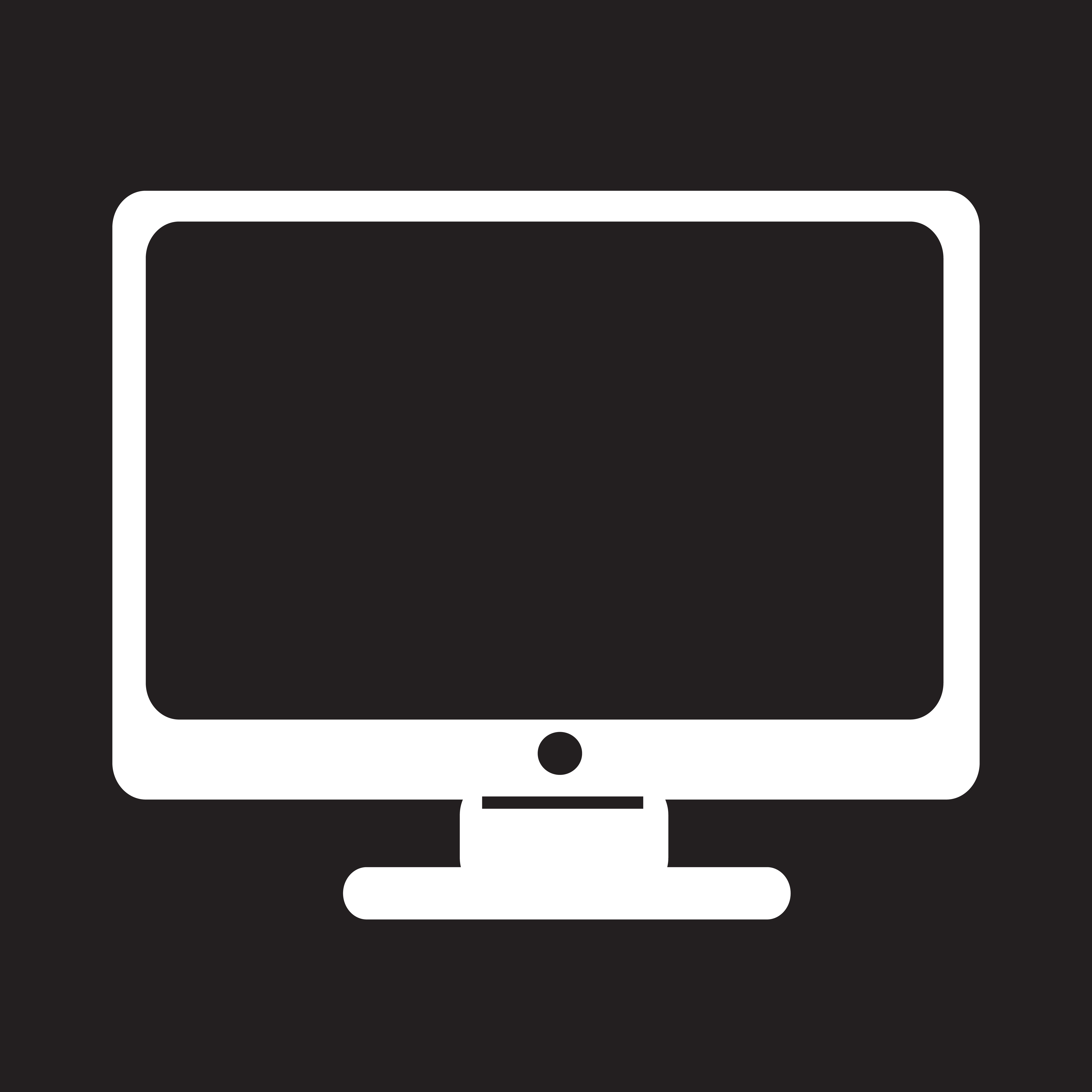 monitor icon symbol sign 634881 Vector Art at Vecteezy