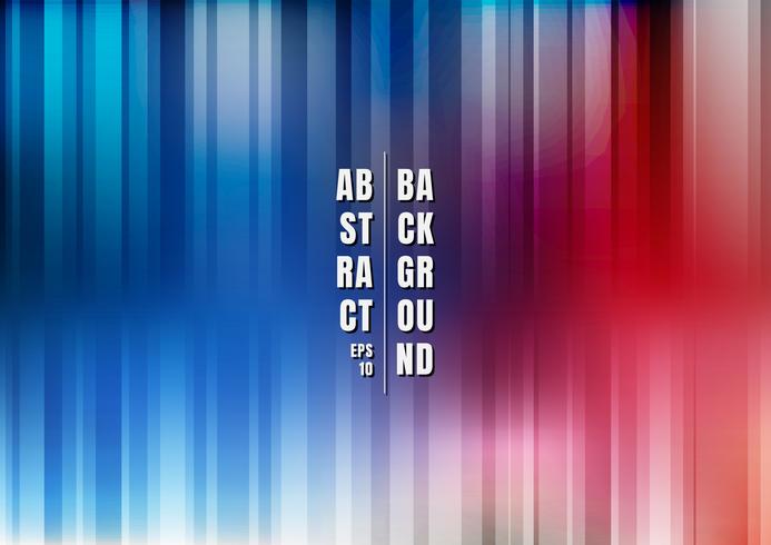 Abstract Multicolor Striped Colorful Smooth Blurred Blue And Red