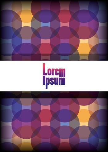 Abstract geometric pattern background vector