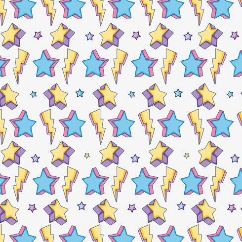 Pop art background vector
