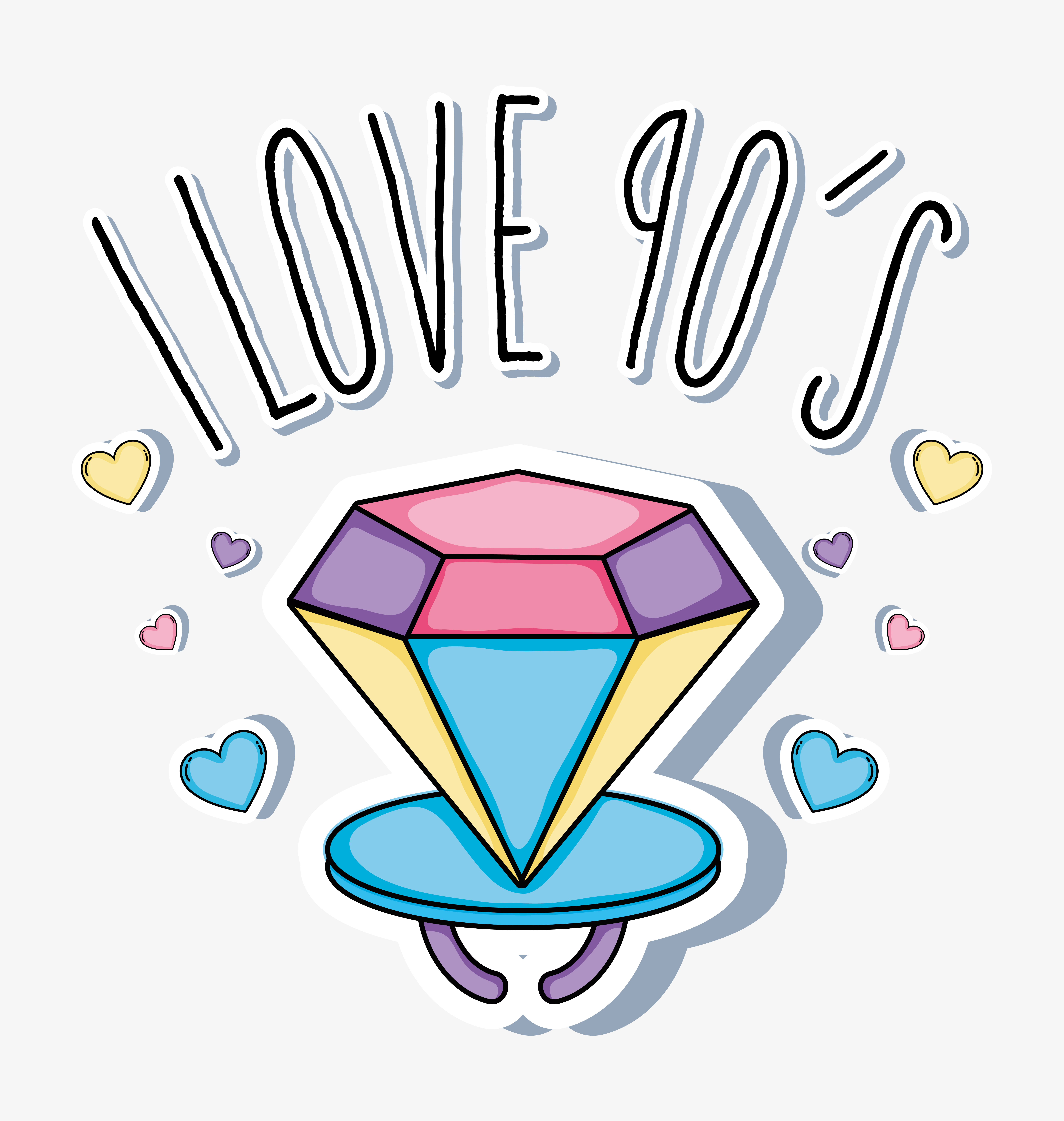 Download I love 90s cartoons - Download Free Vectors, Clipart ...