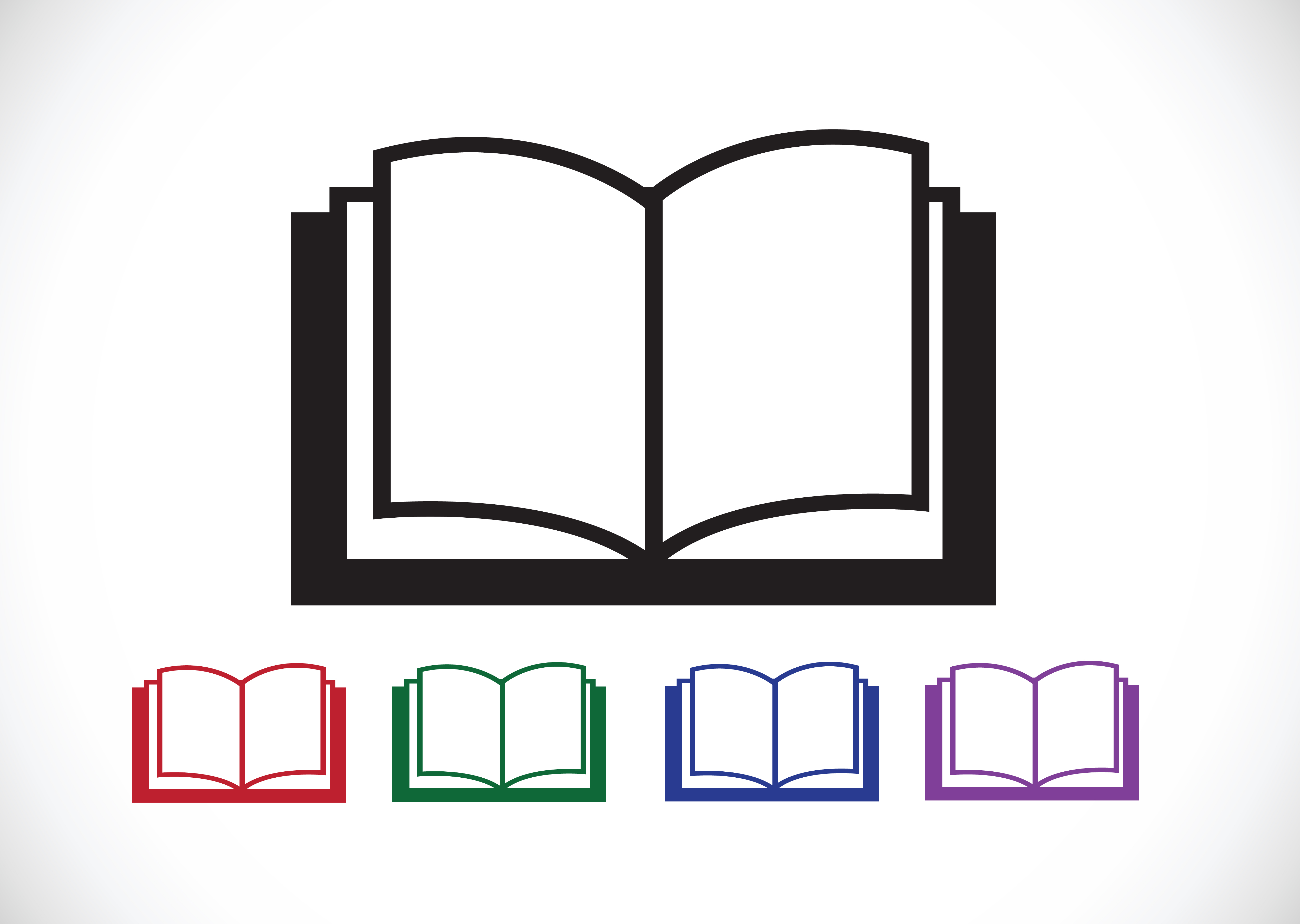 Book icon symbol sign 635672 vector art at vecteezy