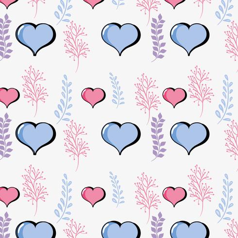 heart symbol of love and passion background vector